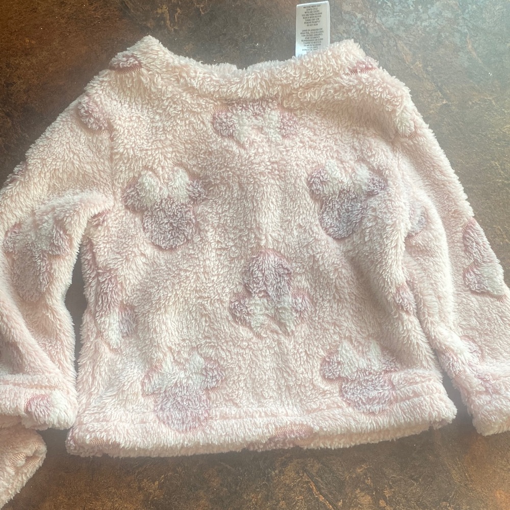 Disney Light Pink Fleece Kids Set